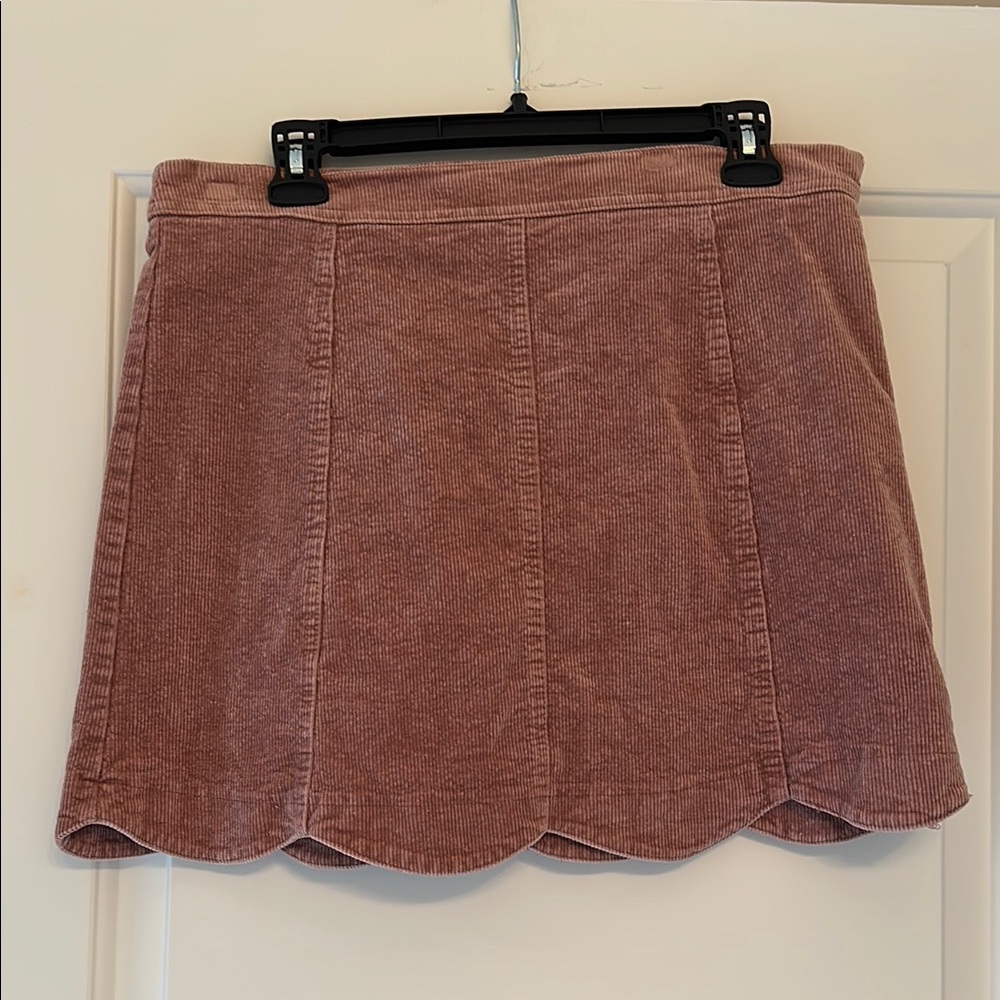 Altar'd State Pink Bubble Mini Skirt Casual